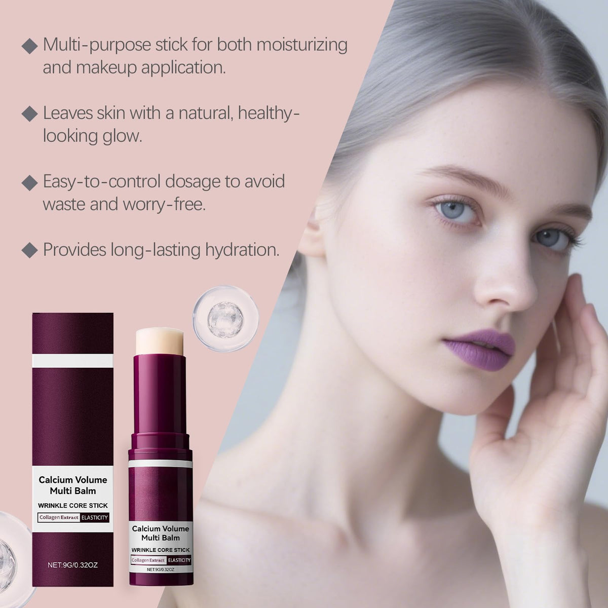 DIARYEAR eye cream jar detail highlighting smoothing eye-area benefit