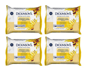 Dickinson's front packaging showing four 25-count packs convenience