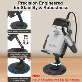 Diesisa close-up of rotating shaft with metal damping for smooth, secure repositioning