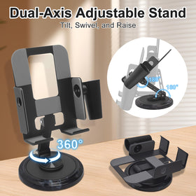 Diesisa dual-axis tilt demonstration adjusting angle and height for ergonomic benefit