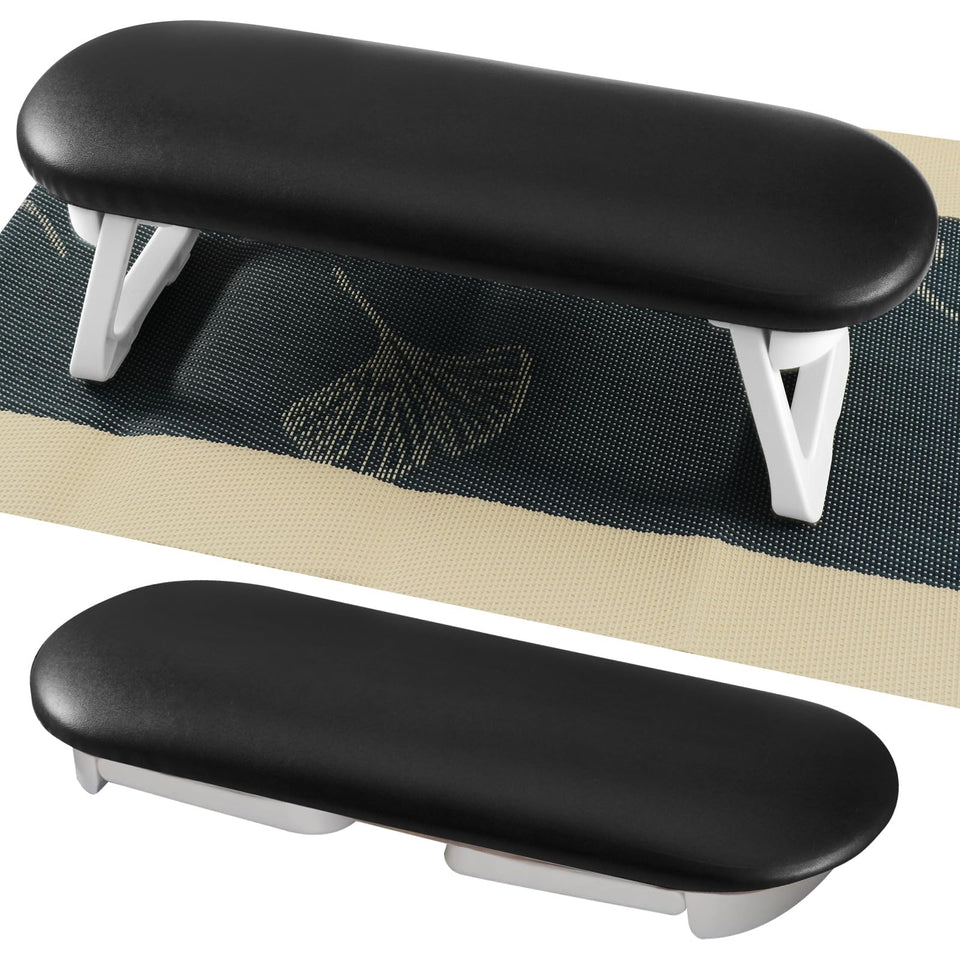 Diesisa front view of folded arm rest showing compact storage and comfort
