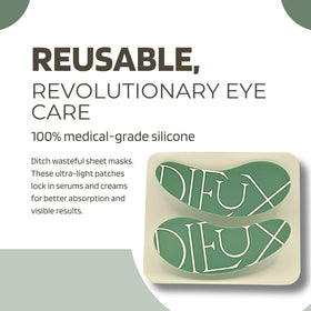 Dieux close-up texture of medical-grade silicone highlighting thin comfortable fit