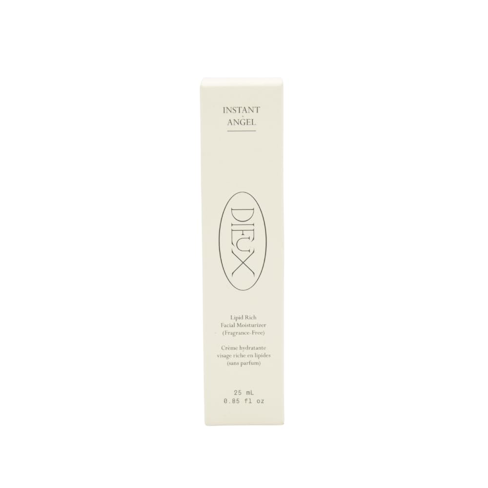 Dieux jar front view showing compact moisturizer for barrier repair and hydration