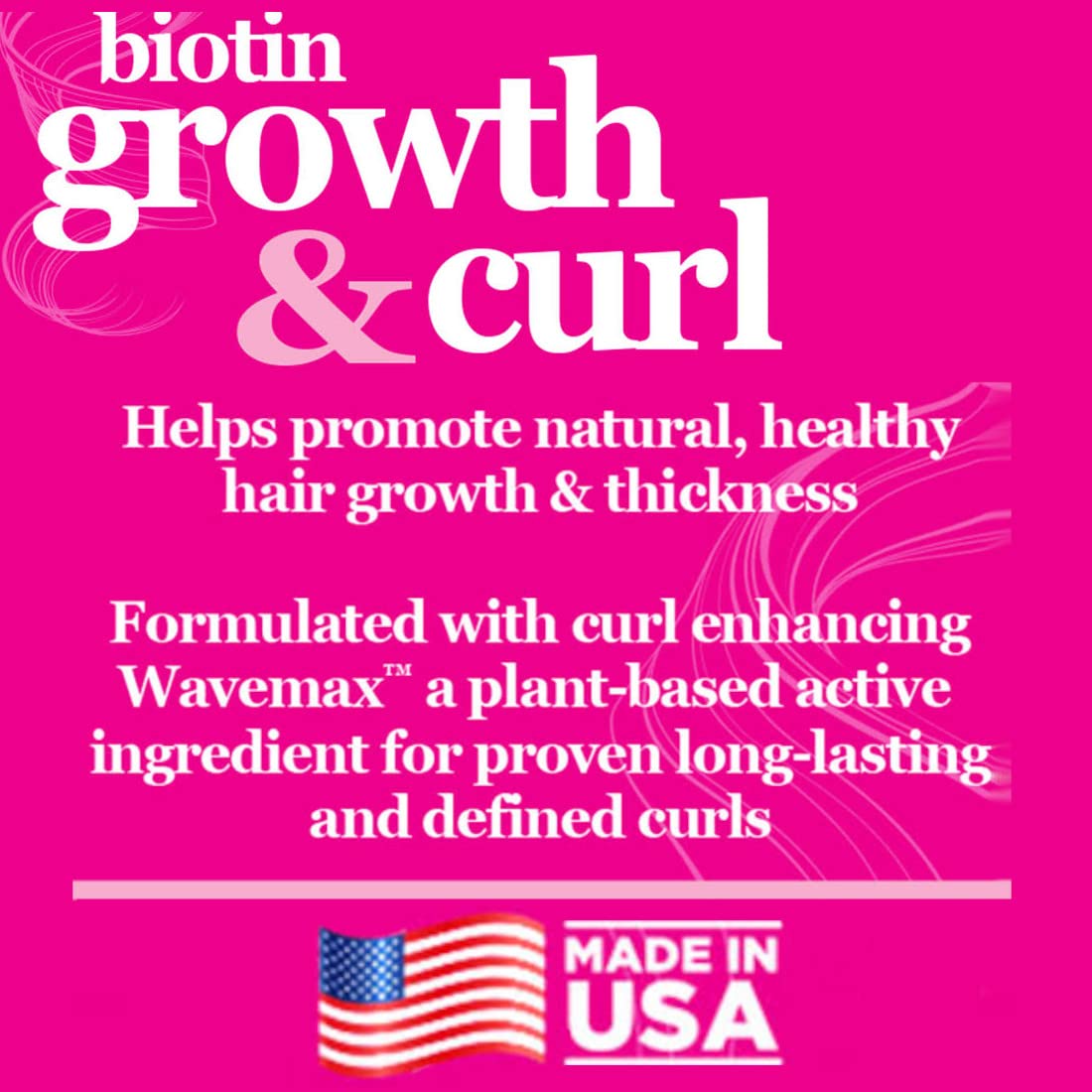 Curly hair after using Difeel products showing defined curls and reduced frizz benefit