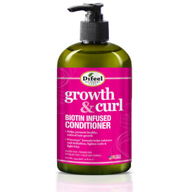 Difeel shampoo and conditioner in shower setting demonstrating daily-use ease benefit
