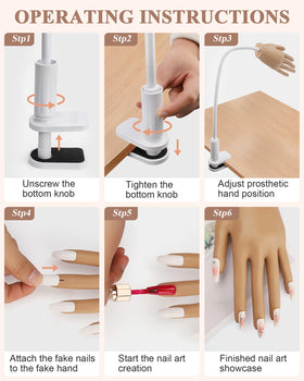 Difenni kit laid out with 200 practice nails and tools for a complete starter experience