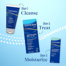 Differin in bathroom routine setting showing daily use and convenience