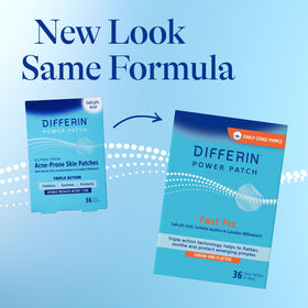Differin gel 15g tube close-up showing applicator and texture benefit