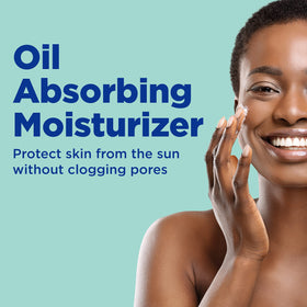 Differin moisturizer dispensed on hand demonstrating lightweight hydration