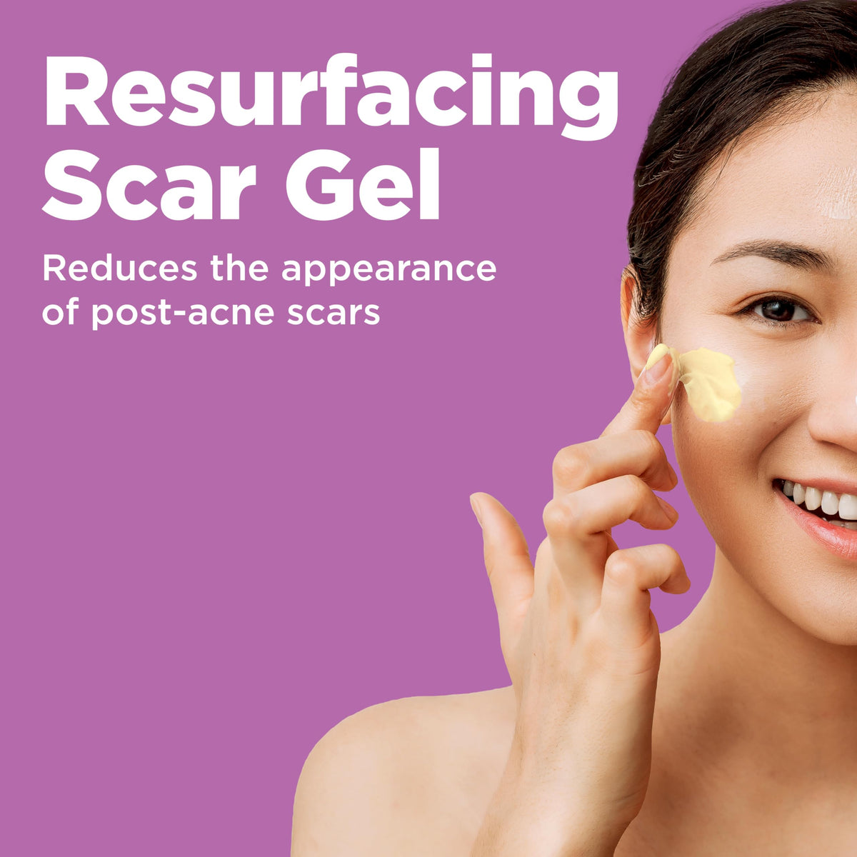 Differin gel texture close-up illustrating smooth lightweight formula