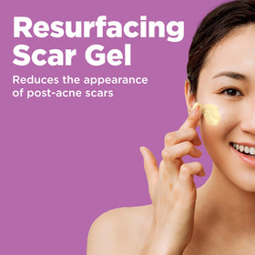 Differin gel texture close-up illustrating smooth lightweight formula