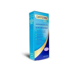 Two Differin tubes stacked emphasizing 180-day supply convenience