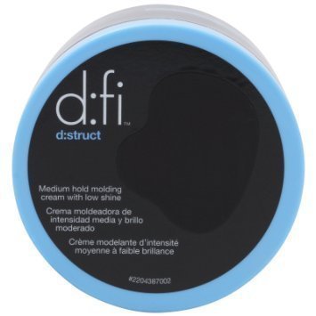 D:fi D:struct front jar view showing compact 5.3 oz packaging and easy-scoop lid for styling