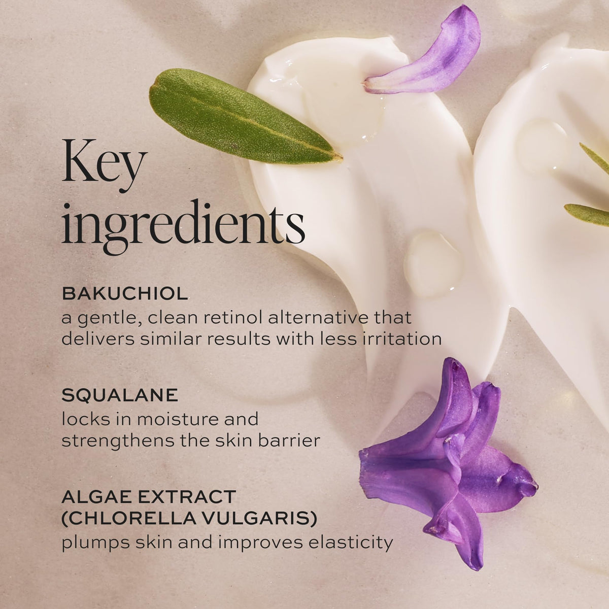 DIME bakuchiol ingredient focus illustrating gentle retinol alternative benefits