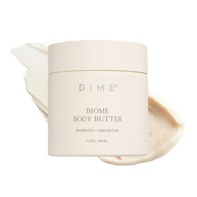 DIME jar front view showing label and size for easy identification and trust