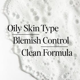 DIME dispensing creamy foam texture on hand, demonstrates gentle lathering benefit