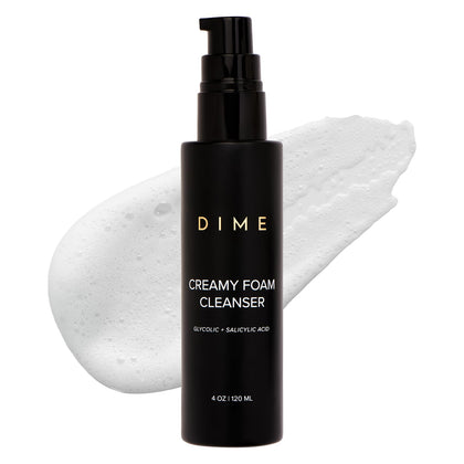 DIME front packaging showing product name and size, clear presentation benefit