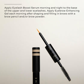 DIME eyebrow gel tip close-up for even brow coverage and shaping
