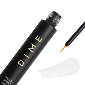 DIME bottle beside sink as part of morning bathroom routine for convenience