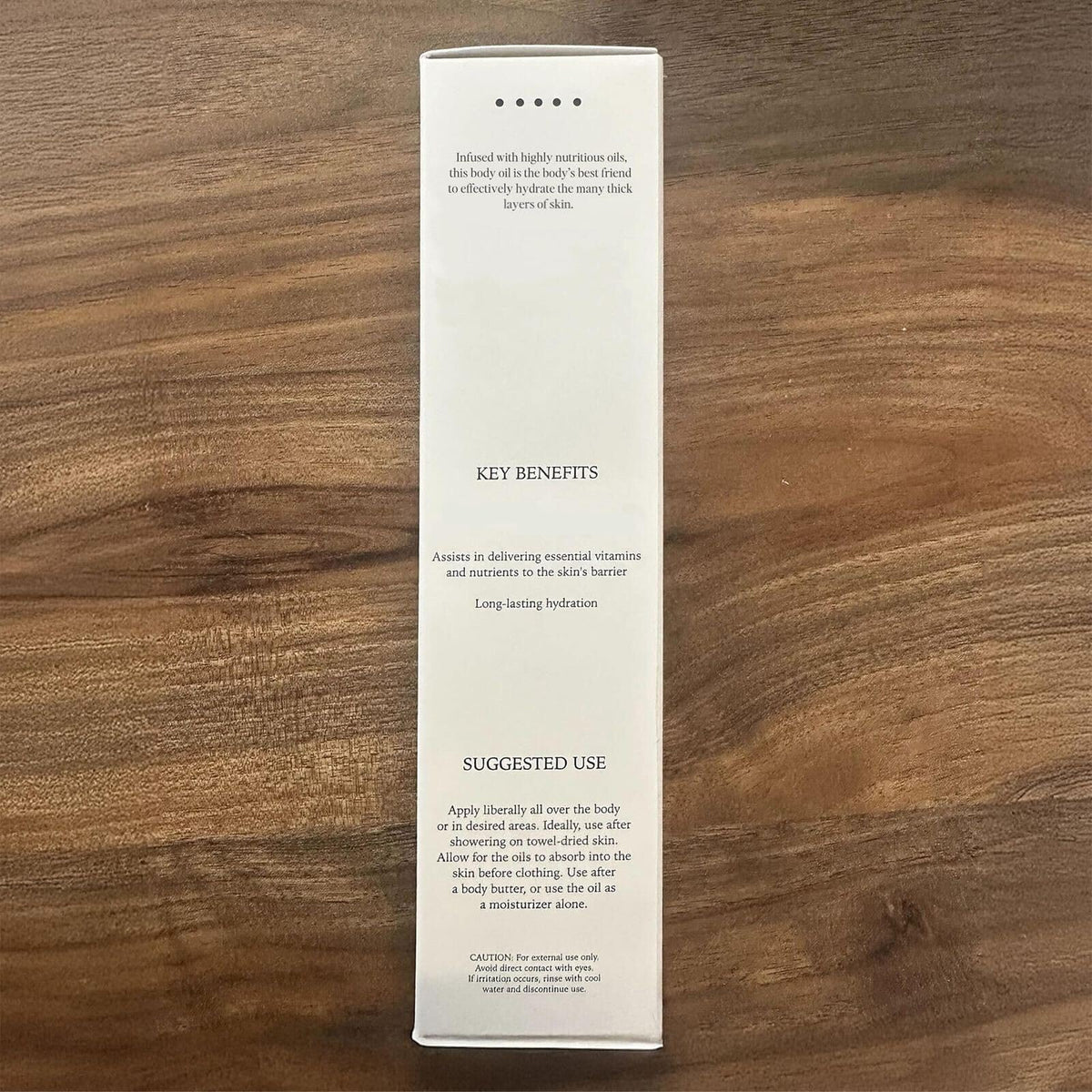 DIME packaging detail showing recyclable materials and clean-beauty promise