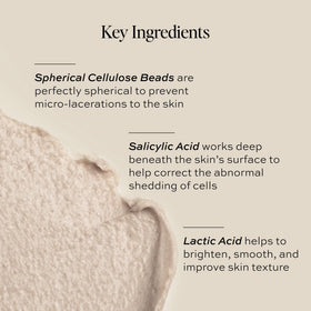DIME mask spread on hand, demonstrates smooth application and easy rinse