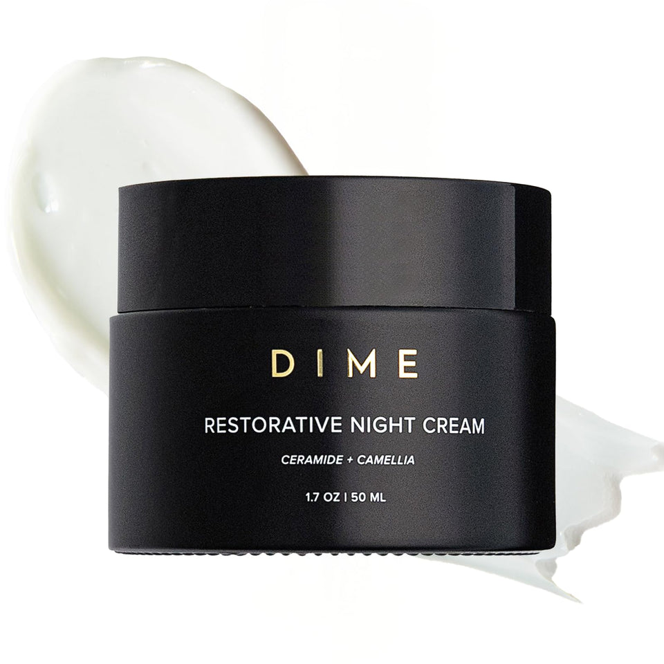 DIME front jar shot showing clean label and 1.7 oz size for trusted nightly use