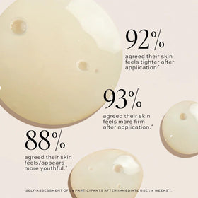 DIME eye area application showing small amount used for delicate skin benefit