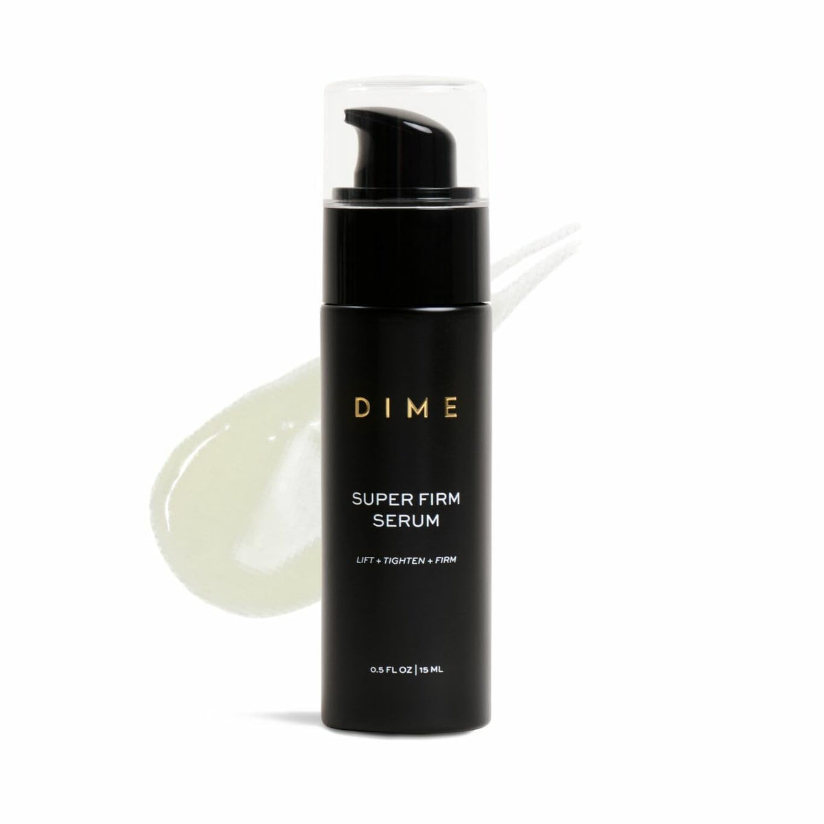 DIME front packaging showing serum bottle and label for easy recognition and trust
