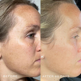 DIME TBT Serum texture on hand demonstrating lightweight absorption benefit