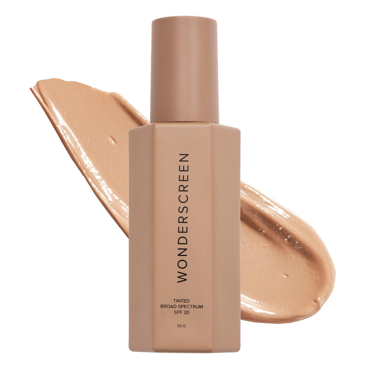 DIME front packaging showing bottle and SPF 30 benefit