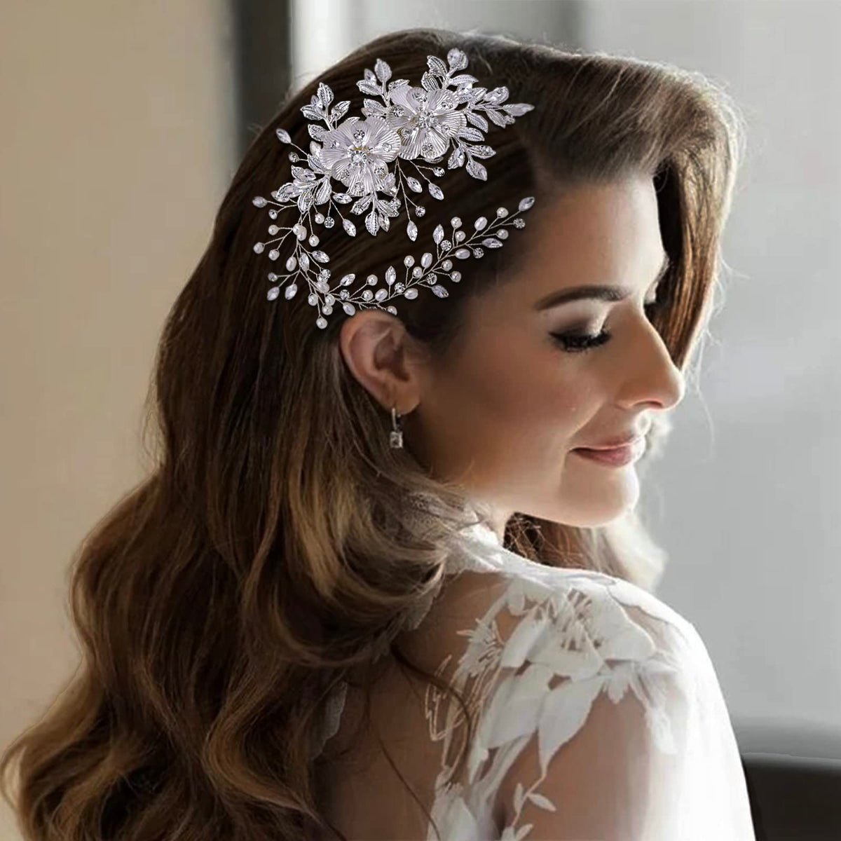 DIMNIE close-up rhinestone detail highlighting craftsmanship and radiant shine