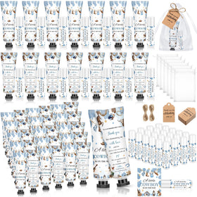 Dimsile front packaging showing cowboy-themed favor set and organized presentation