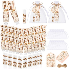 Dimsile front packaging display showing full 30-set favor kit and presentation benefit