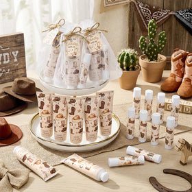 Dimsile organza bag opened with cream and balm inside for gift-ready presentation benefit