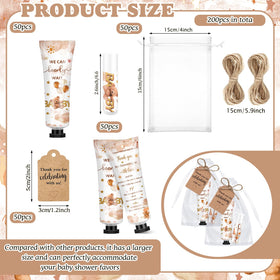 Dimsile organza bag with lotion and balm showing neat, gift-ready presentation