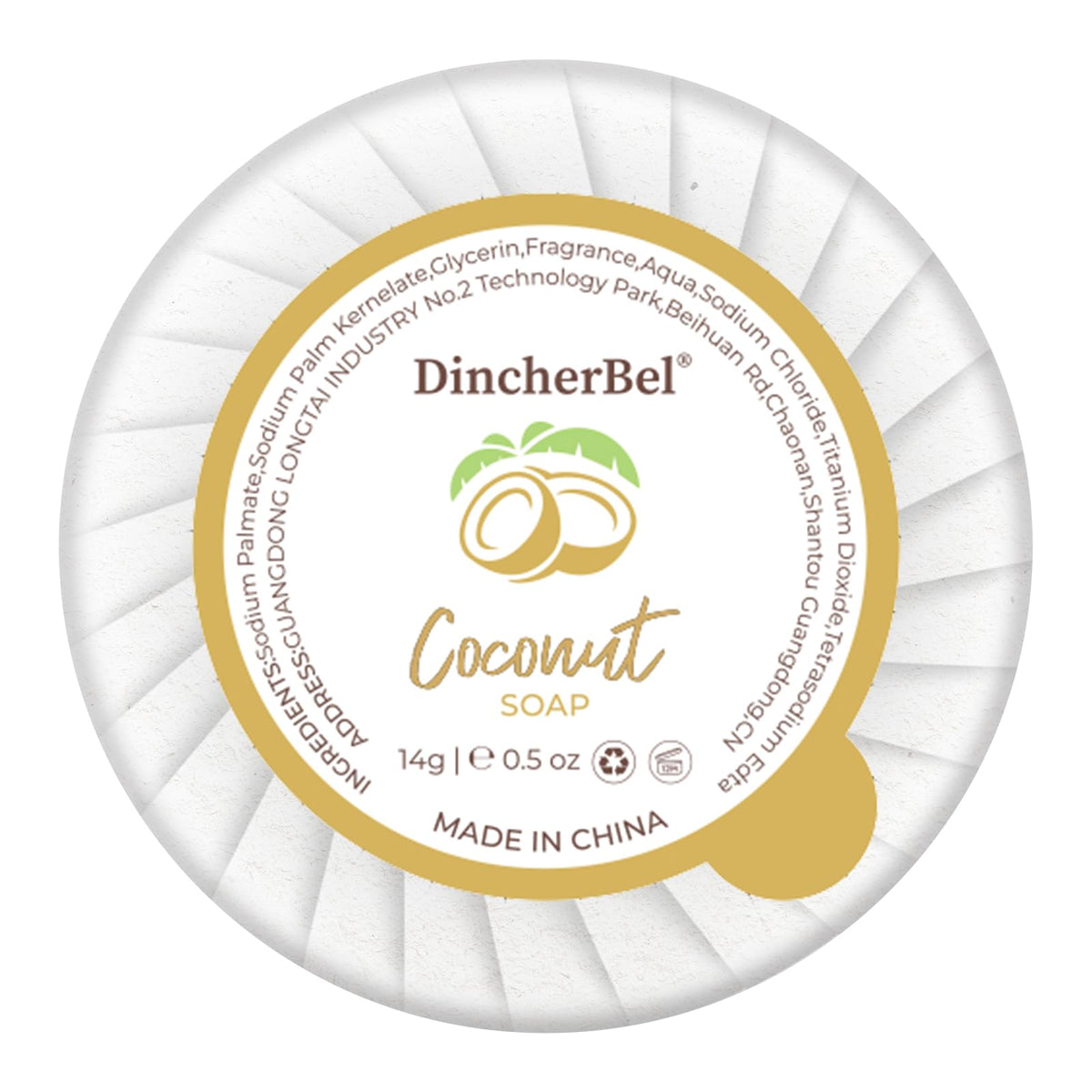 DincherBel soap on hotel sink with towel, polished guest experience benefit