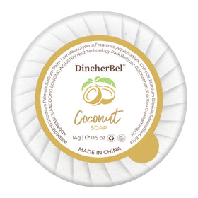 DincherBel soap on hotel sink with towel, polished guest experience benefit