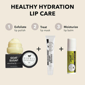 Dionis beeswax and coconut oil detail emphasizing protective, emollient barrier