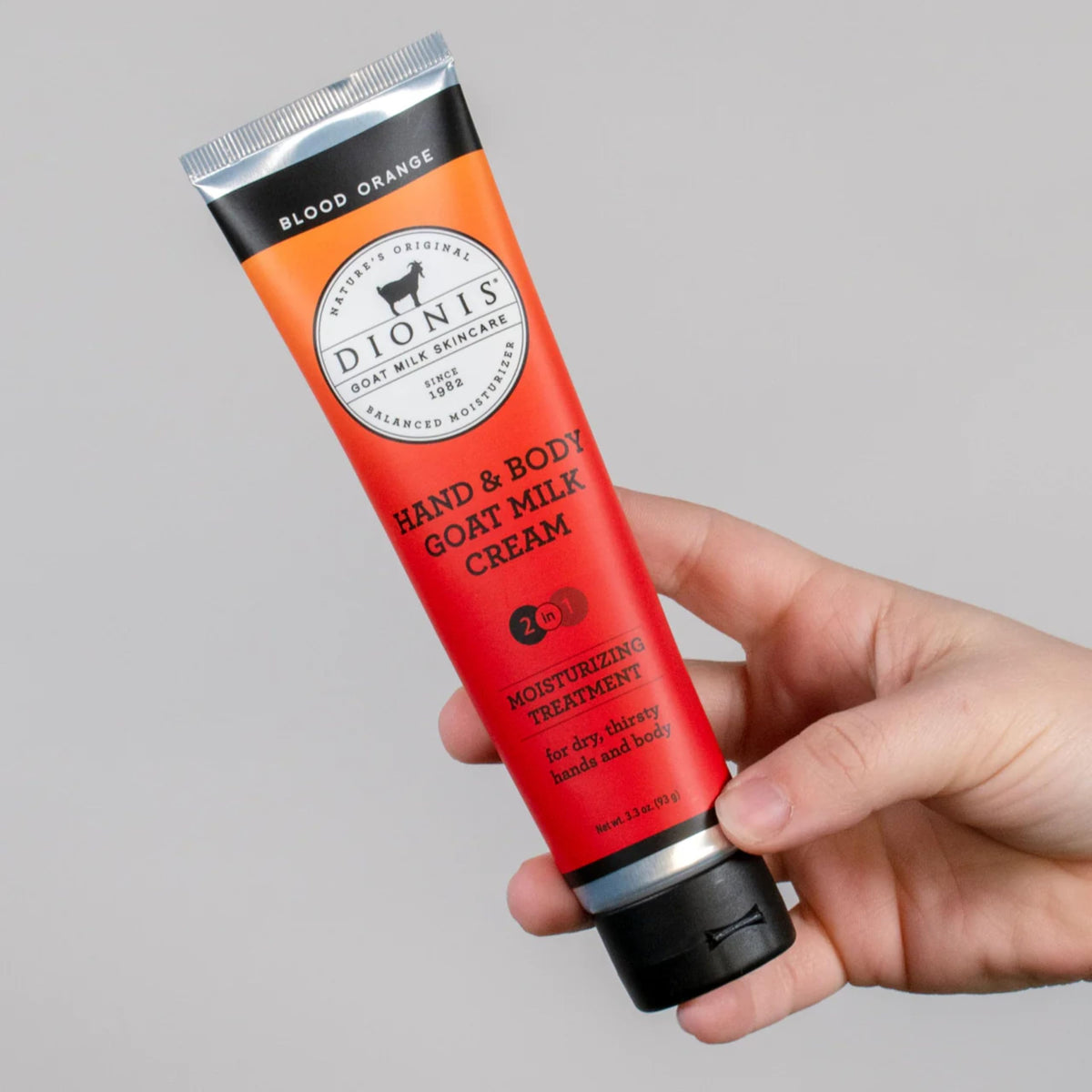 Blood orange ingredient with Dionis label conveying fresh fruity fragrance benefit