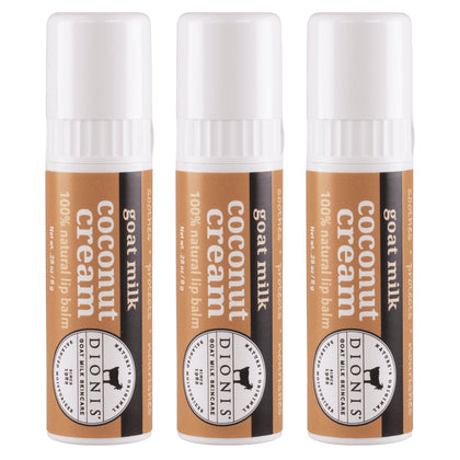 dionis front packaging showing jumbo lip balm and brand benefits
