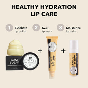 Dionis product staged with honey emphasizing natural scent and nourishment