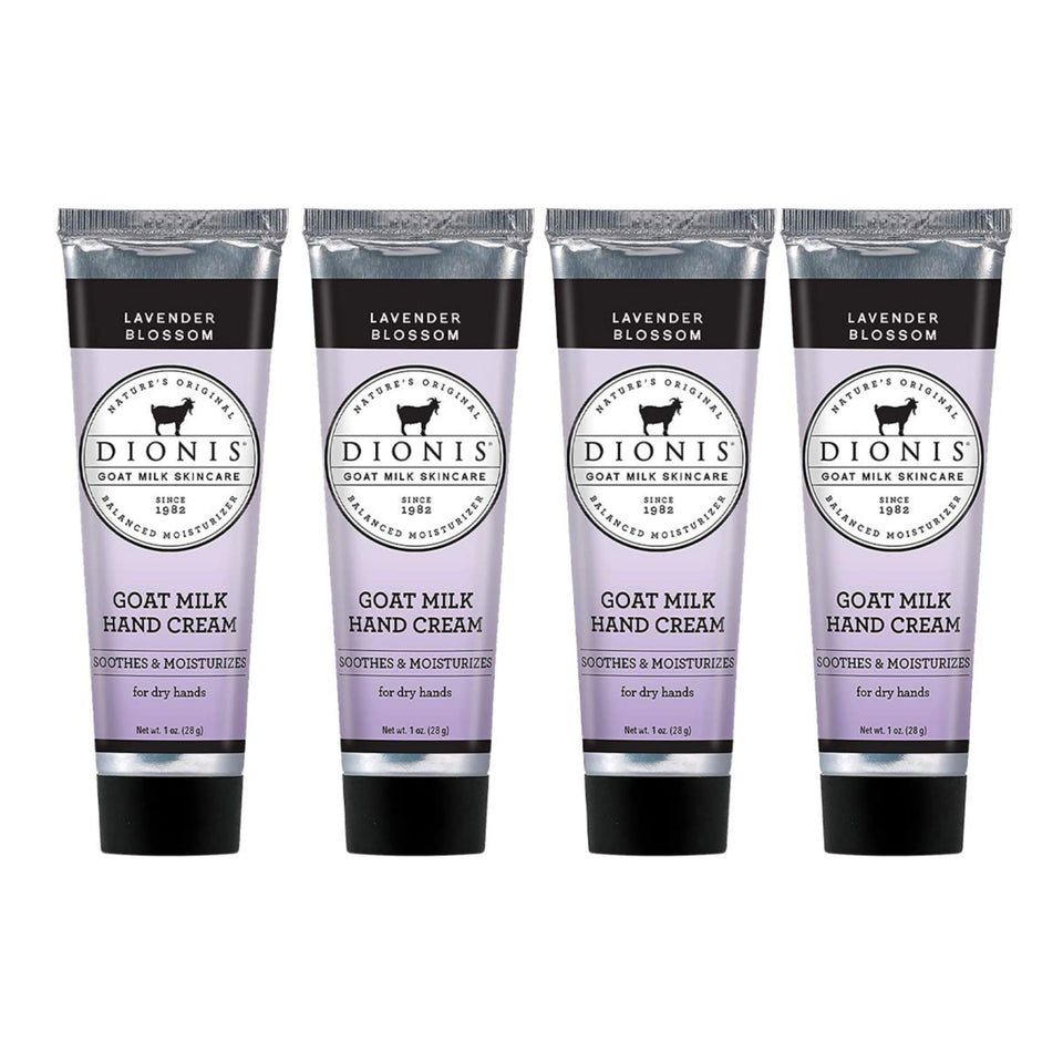 Dionis front packaging showing lavender blossom scent and travel size benefit
