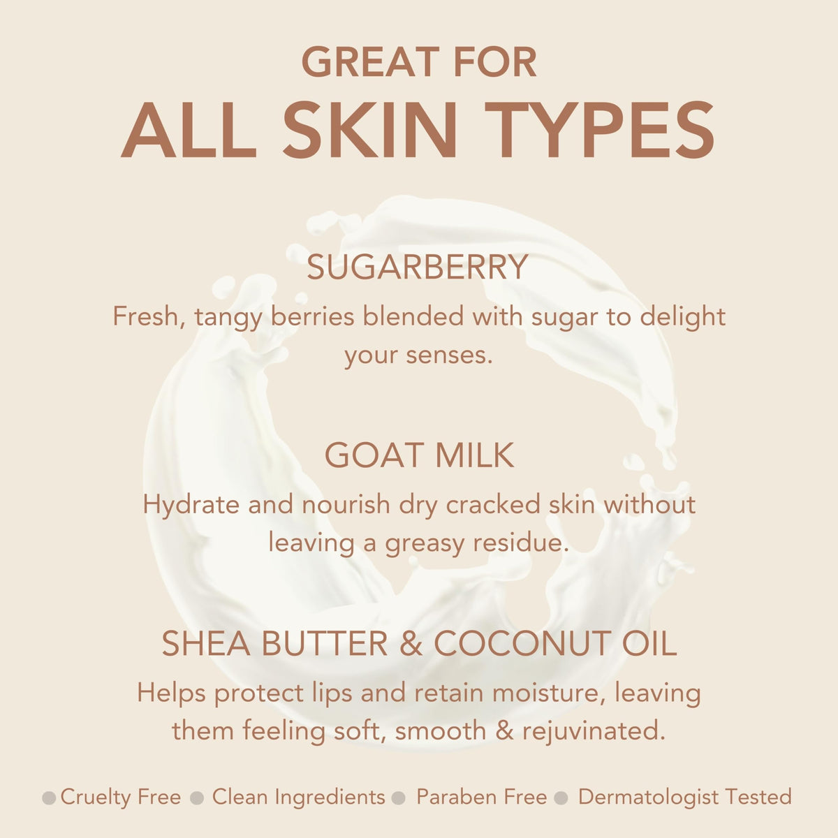 Dionis Sweet Berry lifestyle outdoor scene showing portable balm for on-the-go use