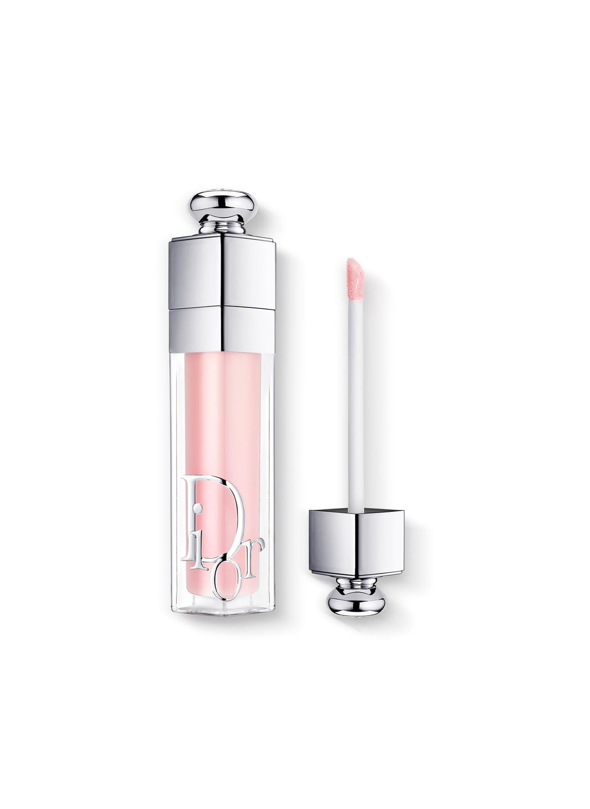 Dior Addict Lip Maximizer front packaging showing pink gloss and brand for luxe hydration