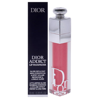 Dior Addict Lip Maximizer front tube showing sleek packaging and shade