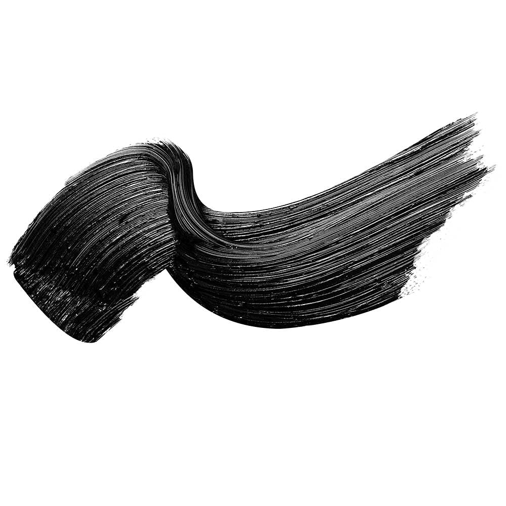 Dior swiped texture of mascara showing creamy buildable finish