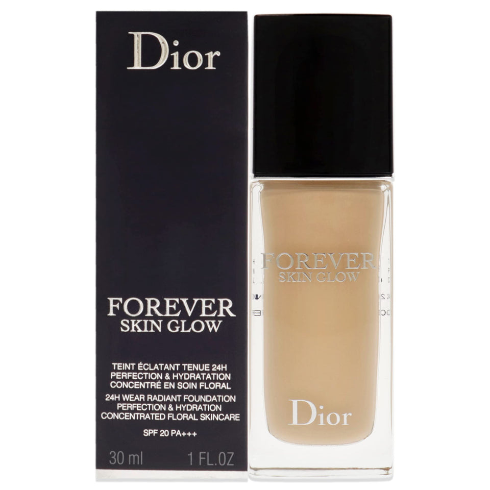 Dior bottle front view showing foundation packaging and shade label for easy identification
