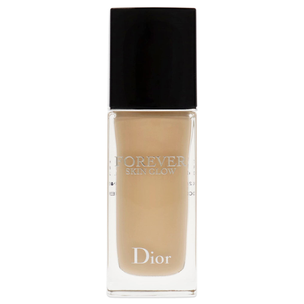 Dior foundation texture close-up displaying creamy radiant formula and hydrating finish