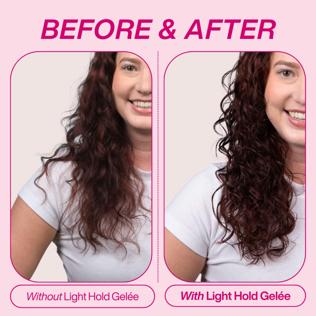 dippity do defined curls after use showing separation and natural bounce