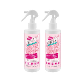 Dippity Do front packaging showing duo bottles and curl-friendly benefits